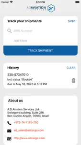 ADAviation Cargo Tracking screenshot 0