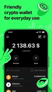 Crypto wallet – Bitcoin & USDT screenshot 0