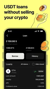 Crypto wallet – Bitcoin & USDT screenshot 3