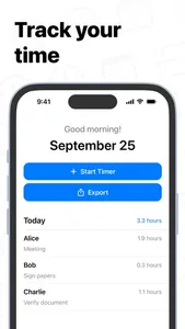 SuperTimer: Track Your Time screenshot 0