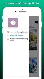 Intermittent Fasting Timer. screenshot 0