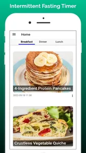 Intermittent Fasting Timer. screenshot 1