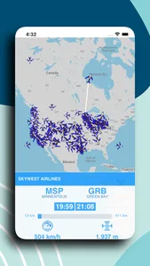 Skywest Flight Radar screenshot 2