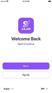 Sajilo - Nepali Ride Sharing screenshot 0