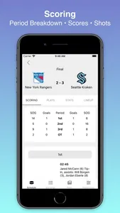 StickCheck: Hockey Scores screenshot 1