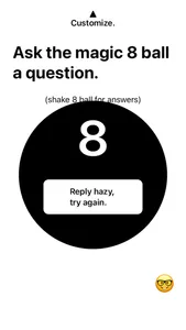 Gaslight Me! Magic 8 Ball screenshot 1