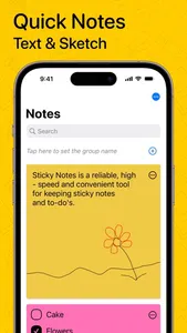 Sticky Note Widget. Stickies screenshot 0