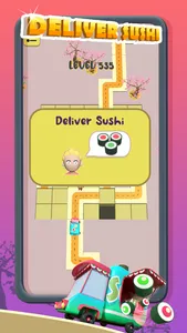 Sushi Truck-Sliding Puzzle 3D screenshot 3