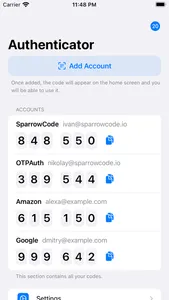 OTP Authenticator 2FA screenshot 0