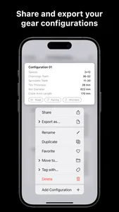 BikeCalc - Gear Calculator screenshot 6