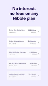 Nibble Health screenshot 5
