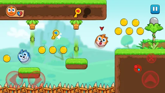 Red and Blue: Ball Heroes screenshot 1