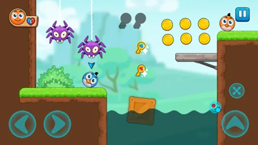 Red and Blue: Ball Heroes screenshot 4