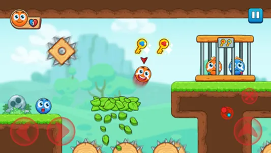 Red and Blue: Ball Heroes screenshot 5