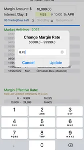 Margin Interest screenshot 2