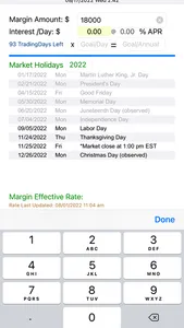 Margin Interest screenshot 3