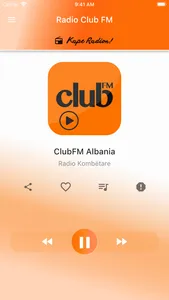 Radio Club FM (Official) screenshot 1