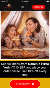 Dominic Pizza - York screenshot 0