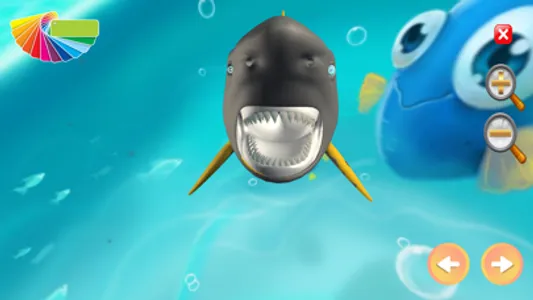 Shark World - Coloring Games screenshot 0