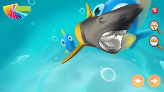 Shark World - Coloring Games screenshot 1