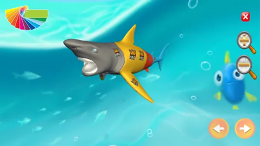 Shark World - Coloring Games screenshot 3