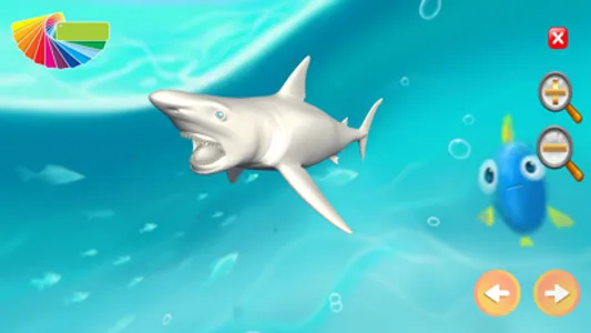 Shark World - Coloring Games screenshot 4