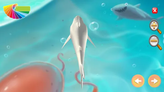 Shark World - Coloring Games screenshot 5