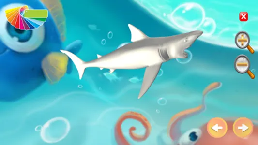 Shark World - Coloring Games screenshot 6