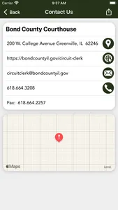 Bond County Circuit Clerk IL screenshot 1