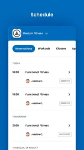 Stratum Fitness screenshot 2