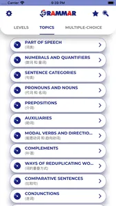 Chinese GrammarーLessons・Tests screenshot 5