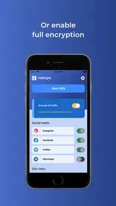 NotVPN | VPN for privacy screenshot 1