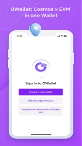 OWallet screenshot 0