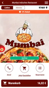 Mumbai Indisches Restaurant screenshot 0