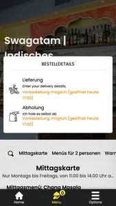 Swagatam Indisches Restaurant screenshot 1