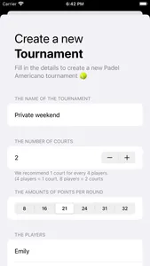 Padel Americano - Tournaments screenshot 3