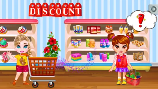 Supermarket Fun:Game For girls screenshot 1