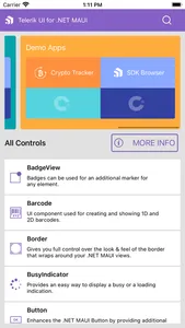 Telerik .NET MAUI Controls screenshot 1