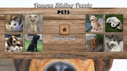 Famous Sliding Puzzle: Pets screenshot 1