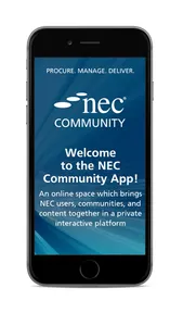 NEC Contracts Community App screenshot 0