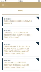 Ordine Avvocati Como screenshot 2