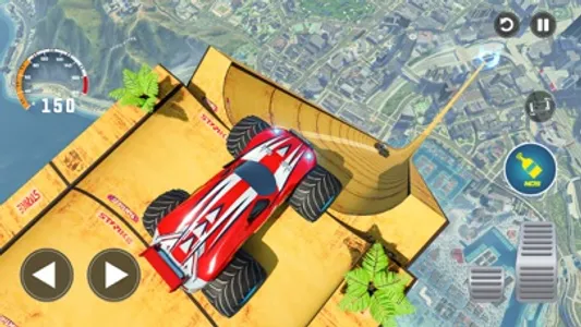 Monster Truck Stunt Race Games screenshot 0