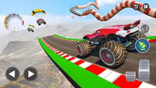 Monster Truck Stunt Race Games screenshot 3