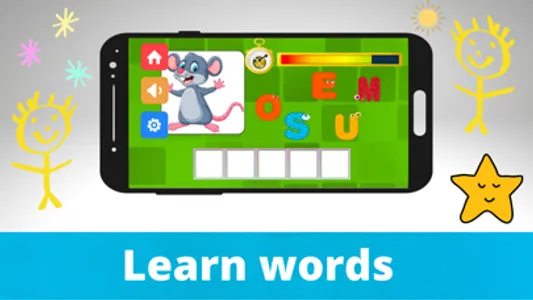 learning words preschool game screenshot 1