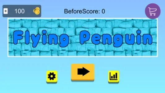 Penguins flying in the sky screenshot 0