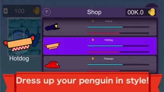 Penguins flying in the sky screenshot 3