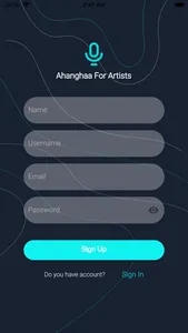 Ahanghaa for Artists screenshot 1