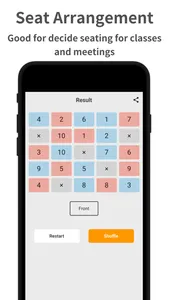 Easy Seating Arrangement screenshot 0