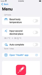 TapTemperature for Health App screenshot 5