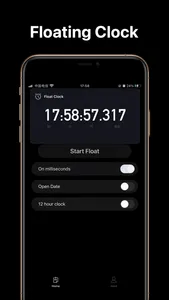 Float Clock screenshot 1